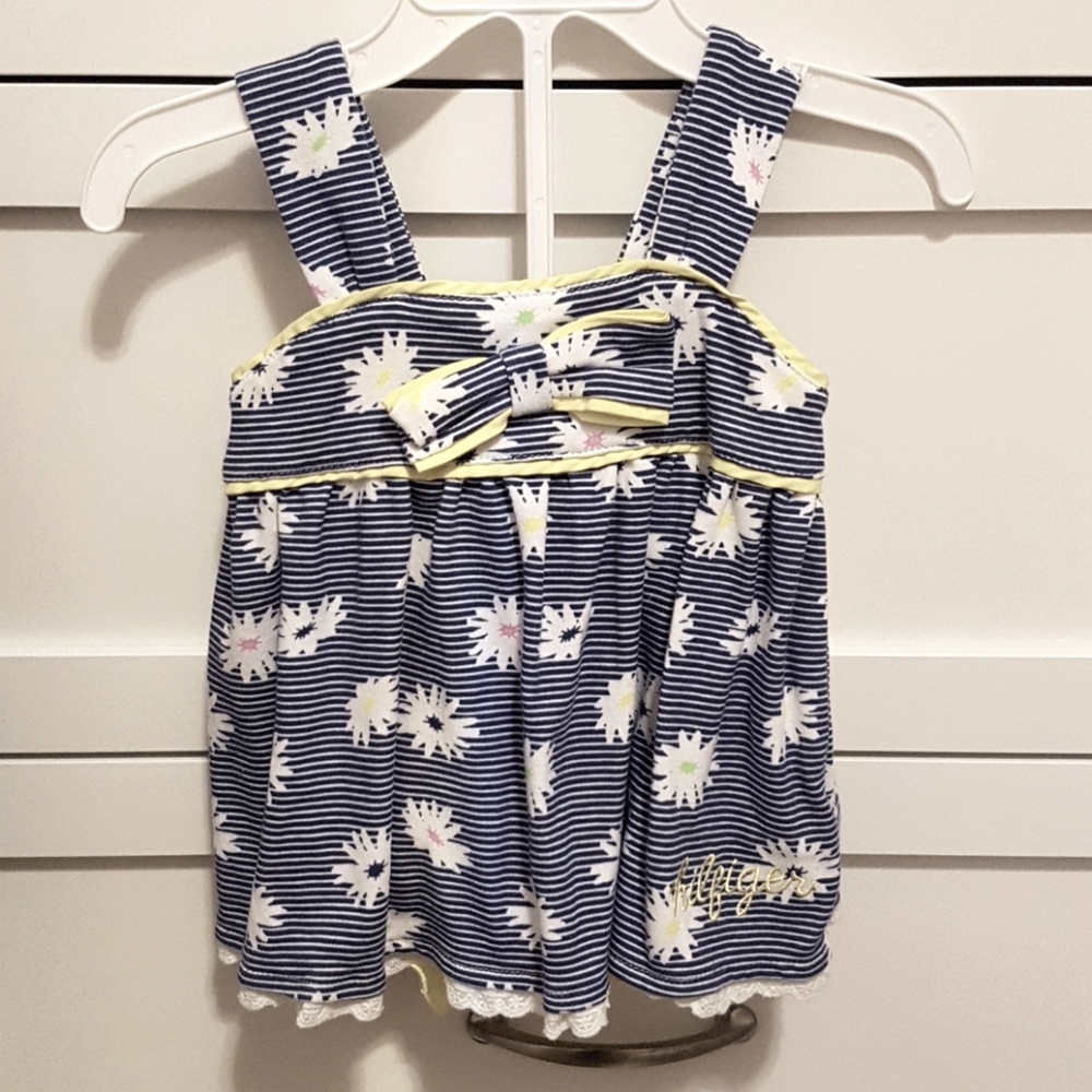 Tommy Hilfiger 18 mnths girl dress set w/ bloomers